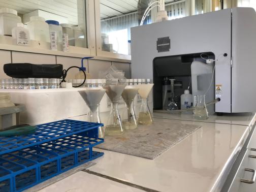 Analyses en laboratoire
